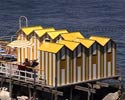 Bathing platforms in Sorrento