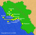 Sorrento Excursions. Main sites of interest in the Campania region