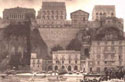 Old photograph showing the original Four Villas of Excelsior Vittoria