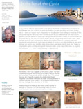 Articles on some of the luxury hotels on the Amalfi coast