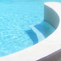 Detail of swimming pool