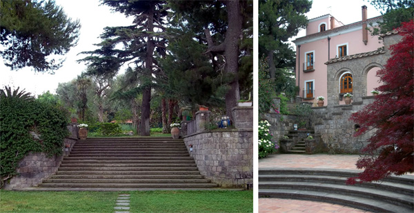 Garden at Villa Capo Santa Fortunata