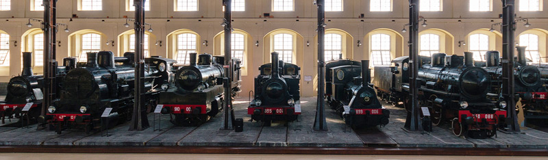 The National Railway Museum of Pietrarsa