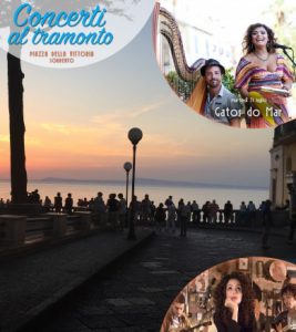 Concerts at sunset in Sorrento