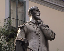 Statue of Torguato Tasso in the Piazza Tasso