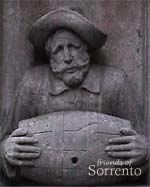 This carving can be found in the narrow streets of Sorrento
