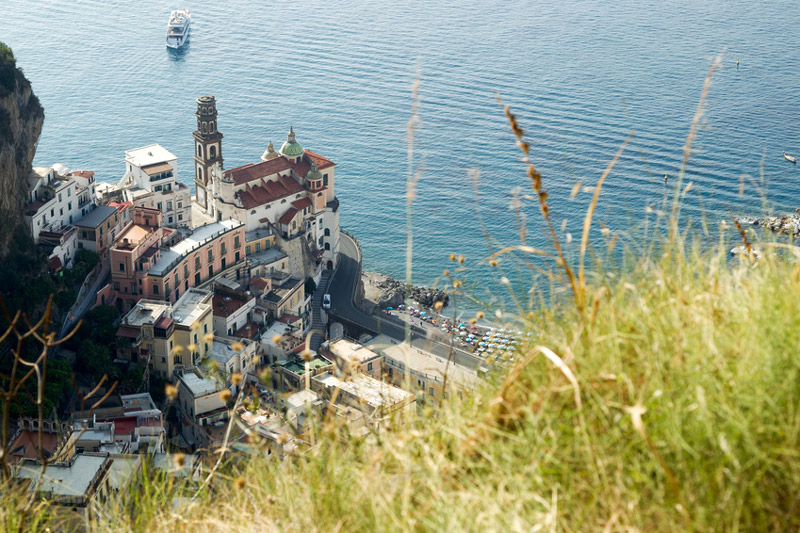 View over Amalfi