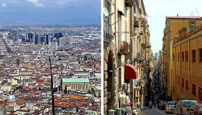 Naples street views