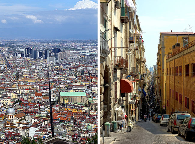 Naples street views