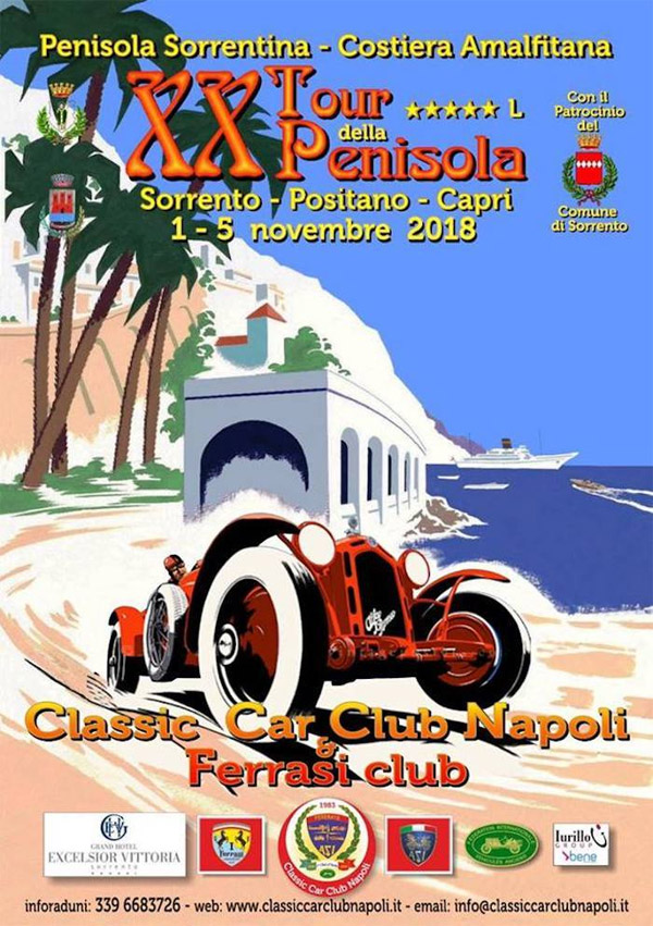 Classic Car Club Napoli in Sorrento