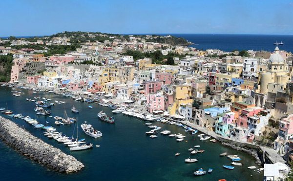 Boat trip to Procida from Sorrento