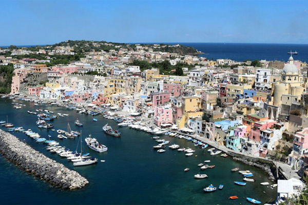 Boat trip to Procida from Sorrento