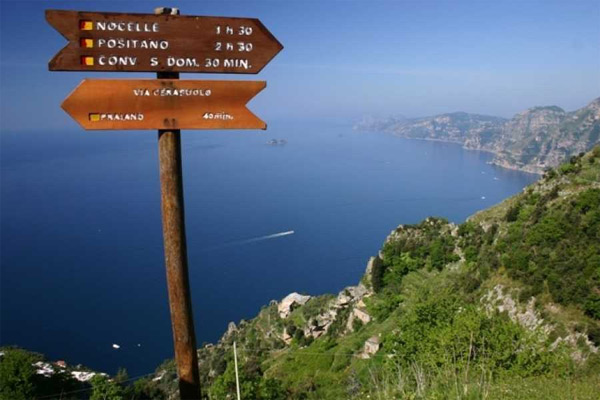 Path of the Gods walking tour Amalfi