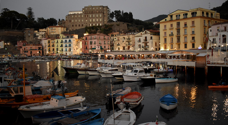 View of Marina Grande harbour