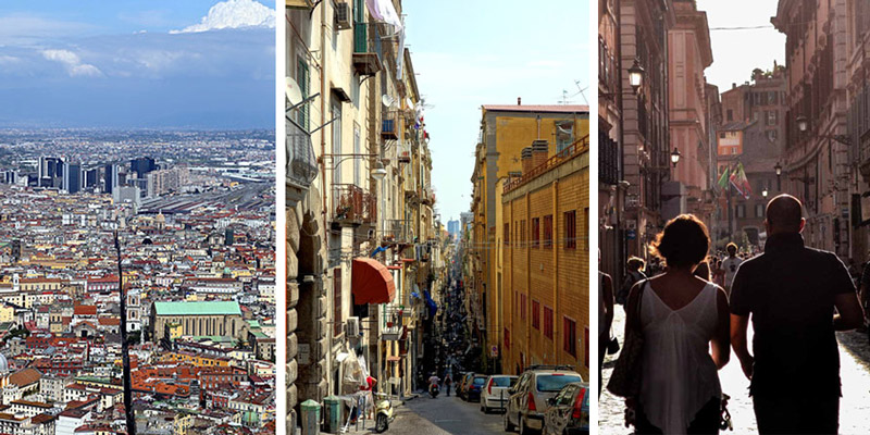 Streets in Naples