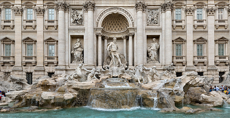 Rome Trevi Fountain