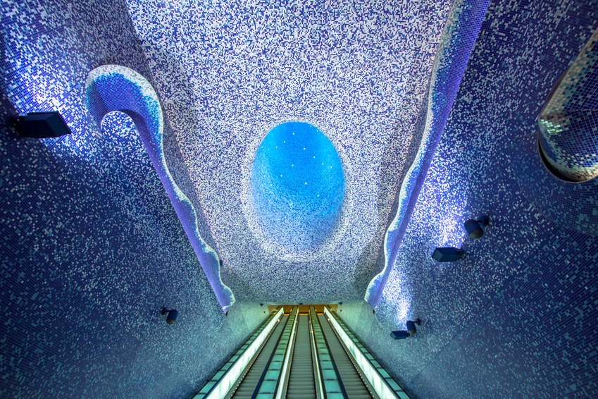 Toledo subway station, Naples