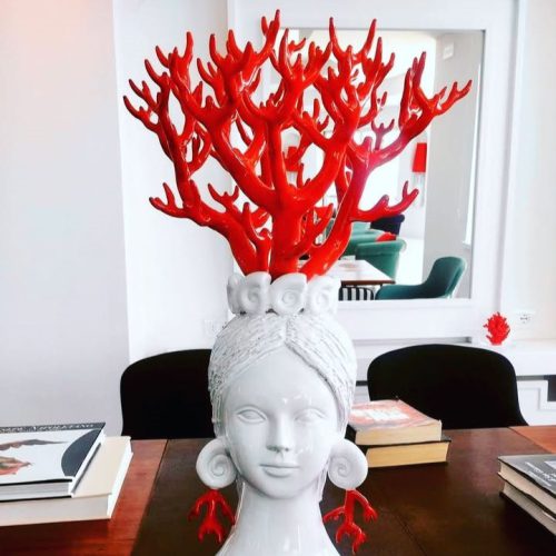 coral head on desk