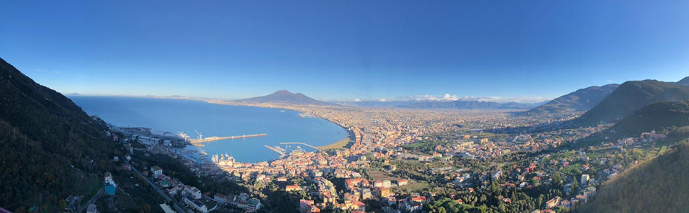 naples from faito